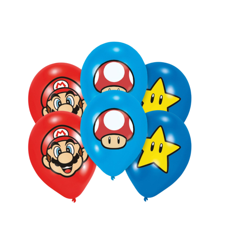 Balóniky - Super Mario