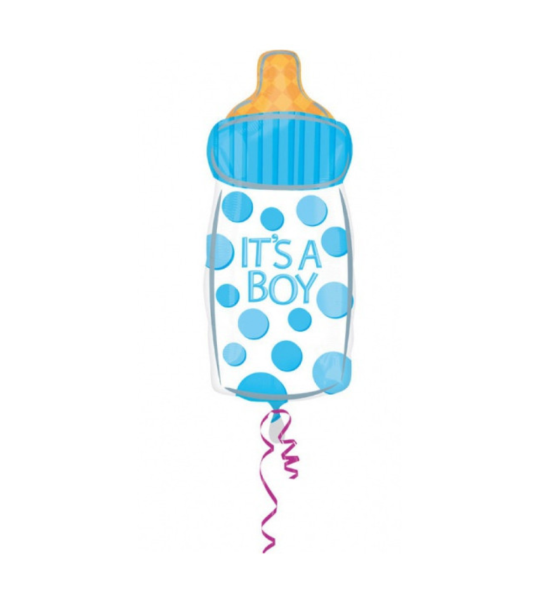Fóliový balónik fľaštička It's a Boy