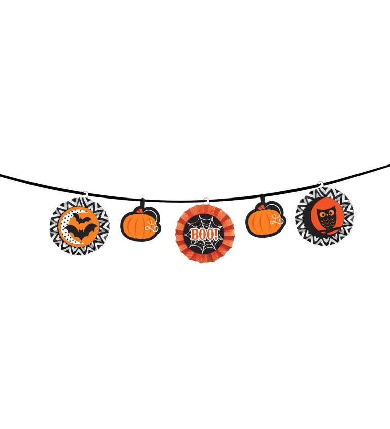 Girlanda Halloween - Dekorácia na Halloween