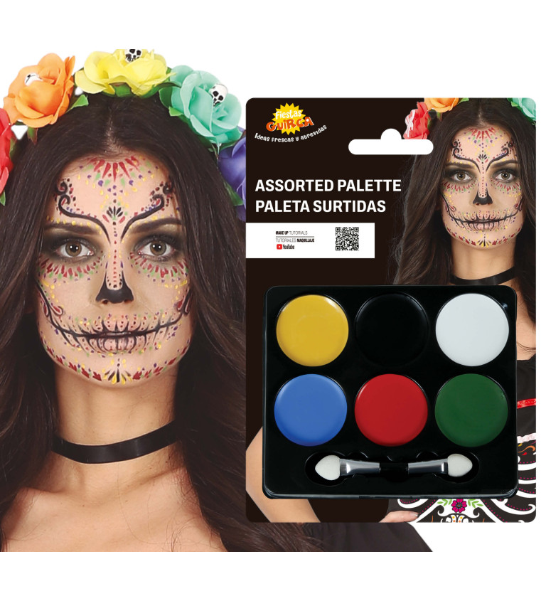 Farebná make-up sada