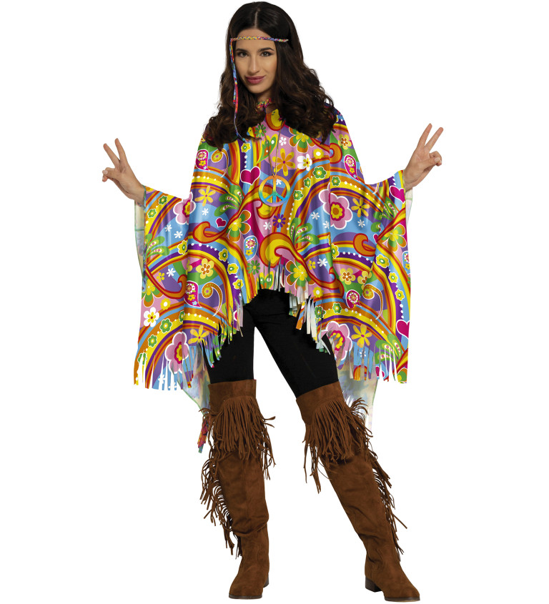 Hippie pončo