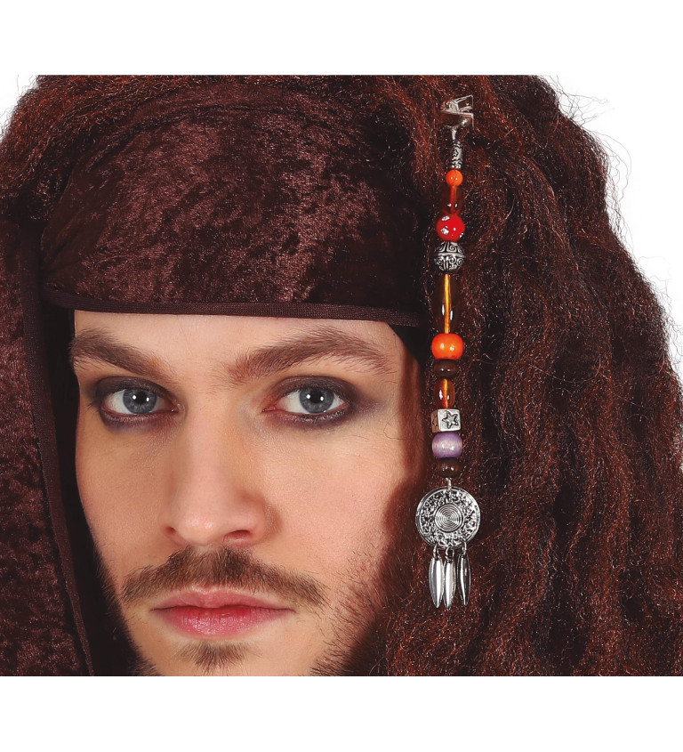 Sponka do vlasov pre piráta