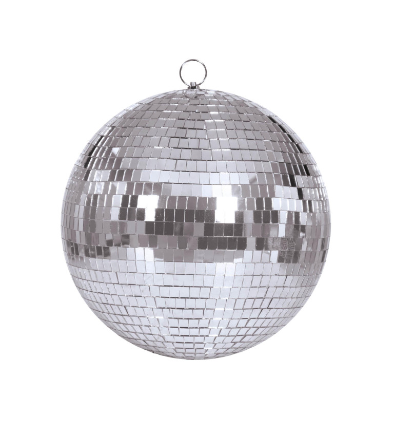 Disco guľa strieborná