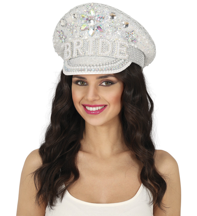 “Bride” Kapitánska čiapka pre nevestu