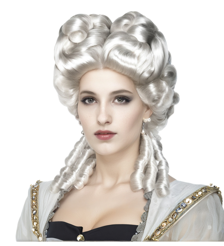 Dámska parochňa - baroková elegancia