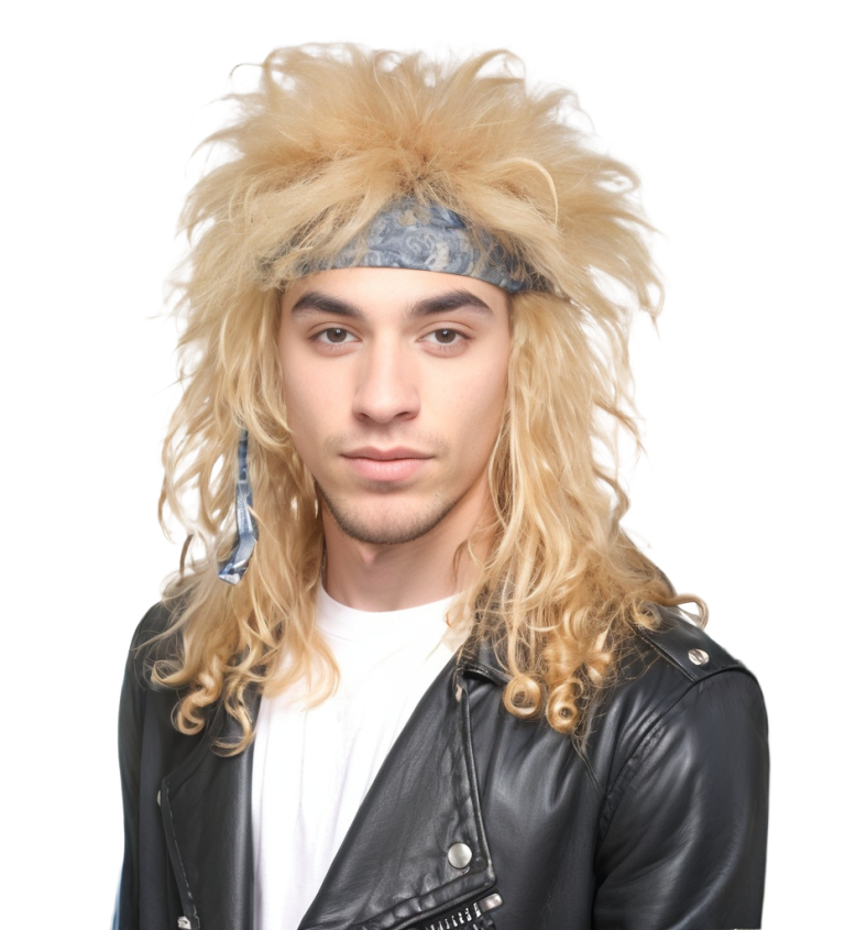 Parochňa pre mužov – rockový štýl