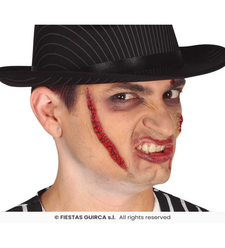 Jazva - šitá koža