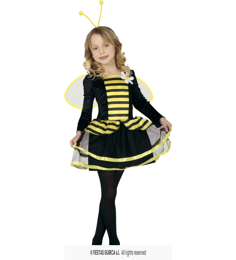Detský kostým - včielka