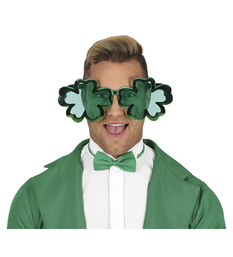 Okuliare v tvare štvorlístkov