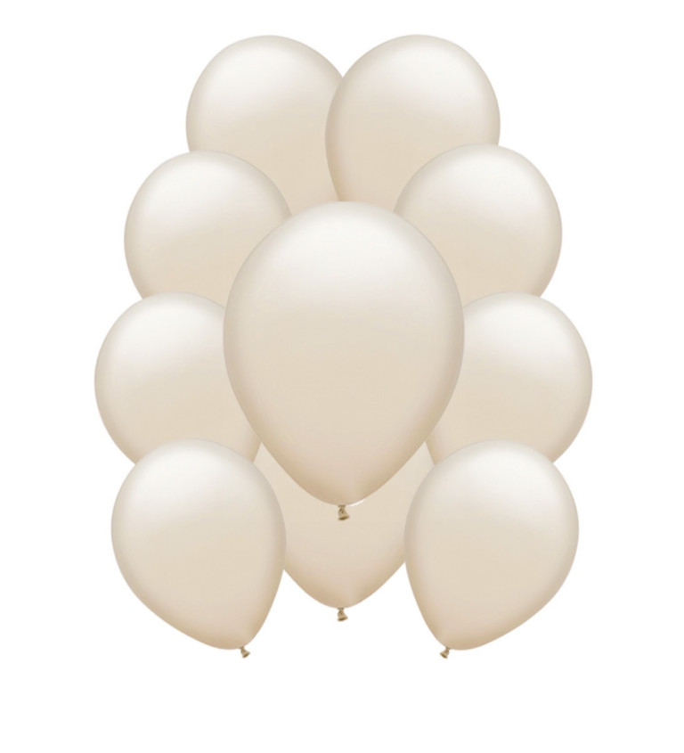 Latexové balóniky metalické - Piesočné