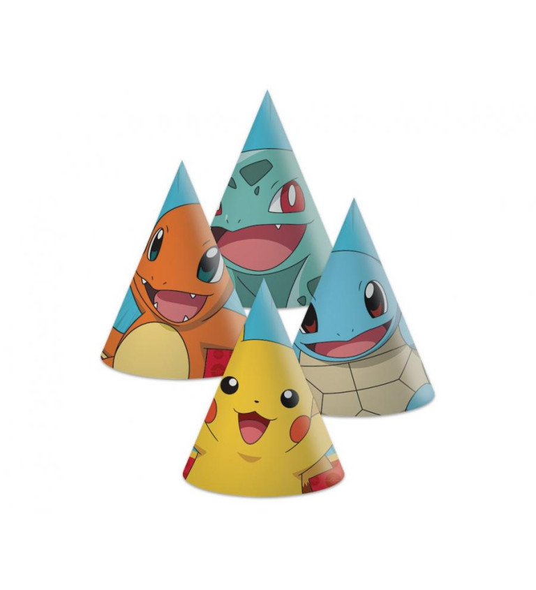 Papierové čiapky: Pokémon
