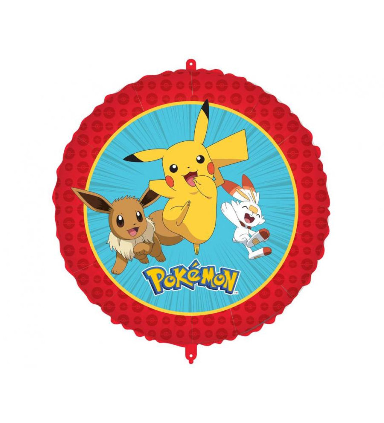 Fóliový balónik Pokémon