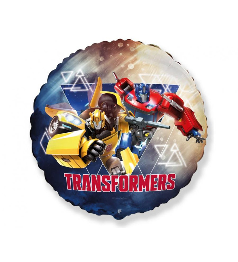 Transformers balónik – Optimus Prime & Bumblebee