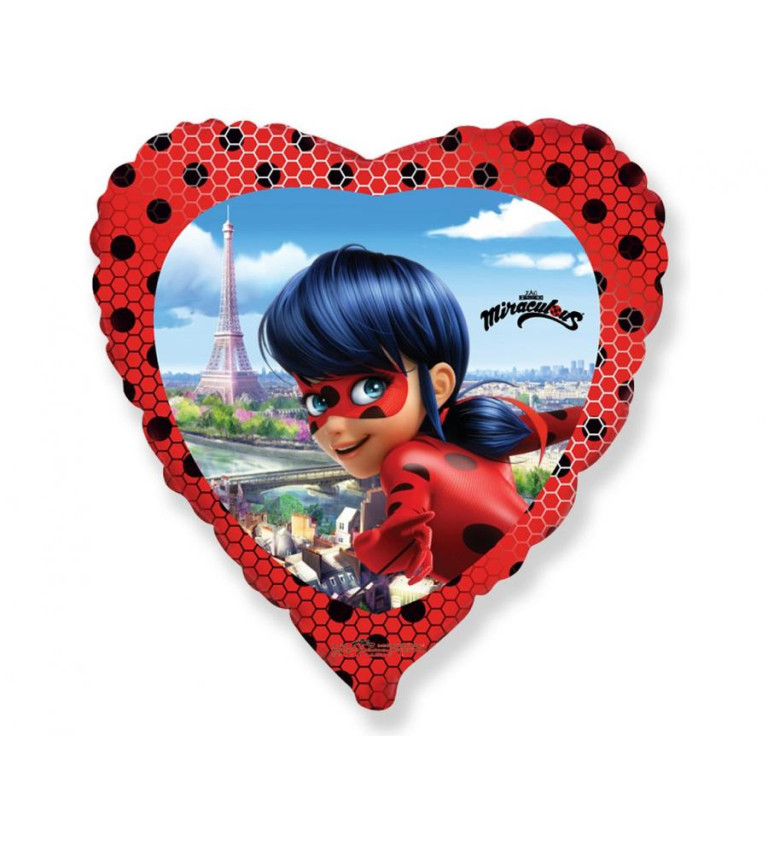 Fóliový balónik: Ladybug Miraculous