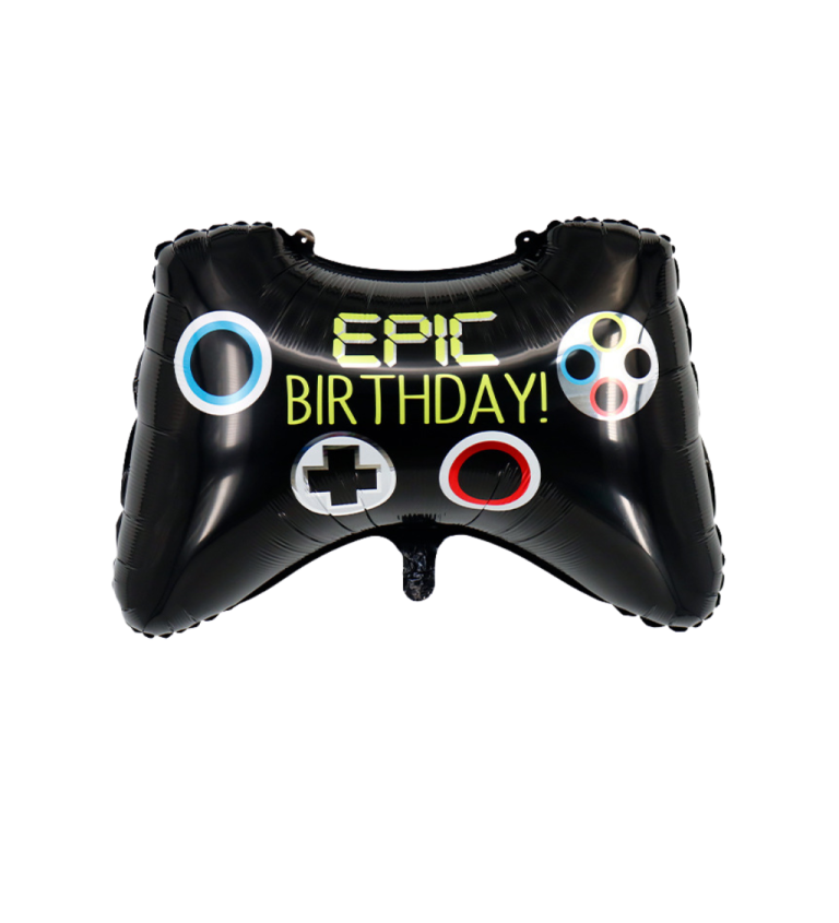 Gaming balónik Happy Birthday 68 cm